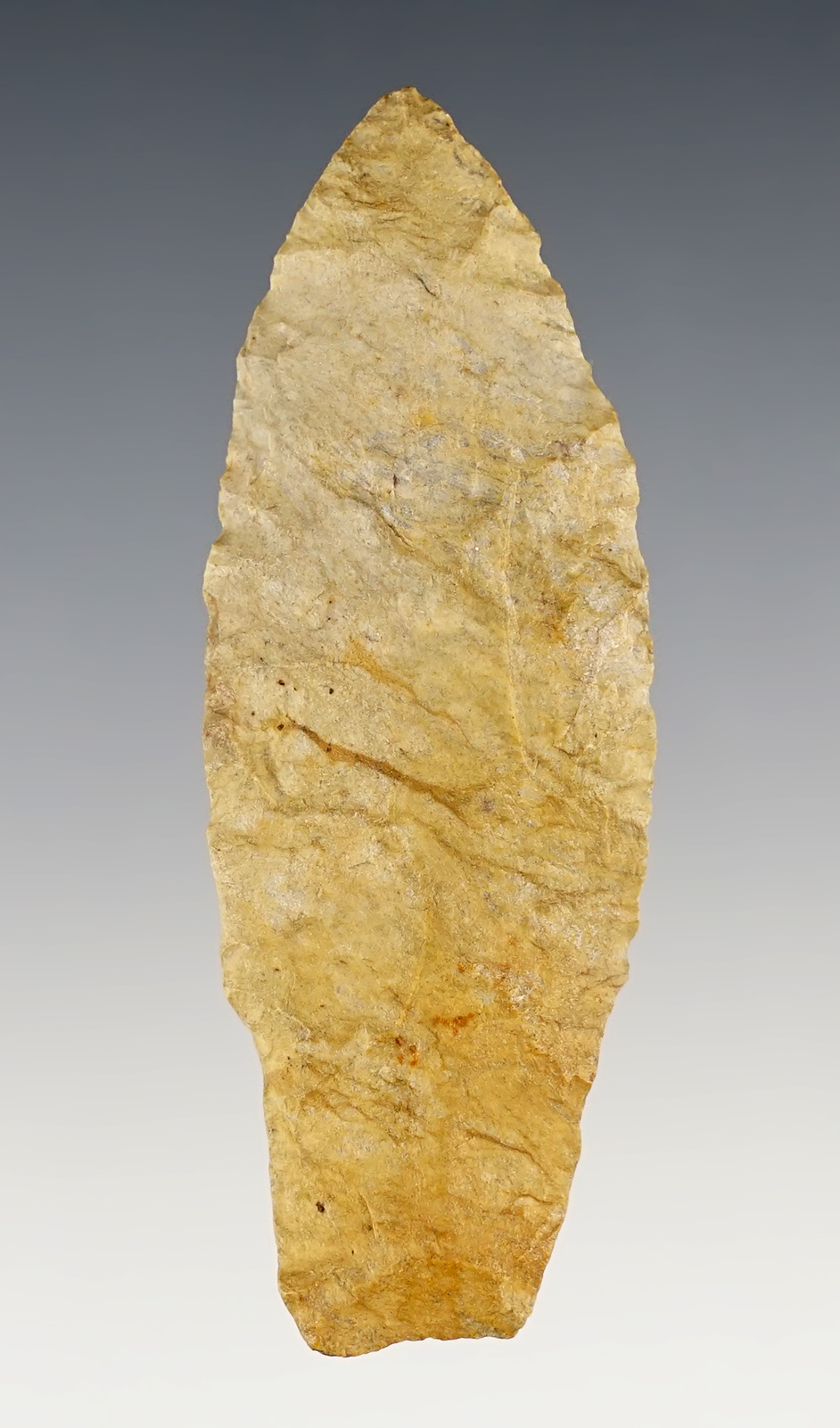 2 13/16" Stemmed Lance found in Ohio. Ex. Mike Henry collection