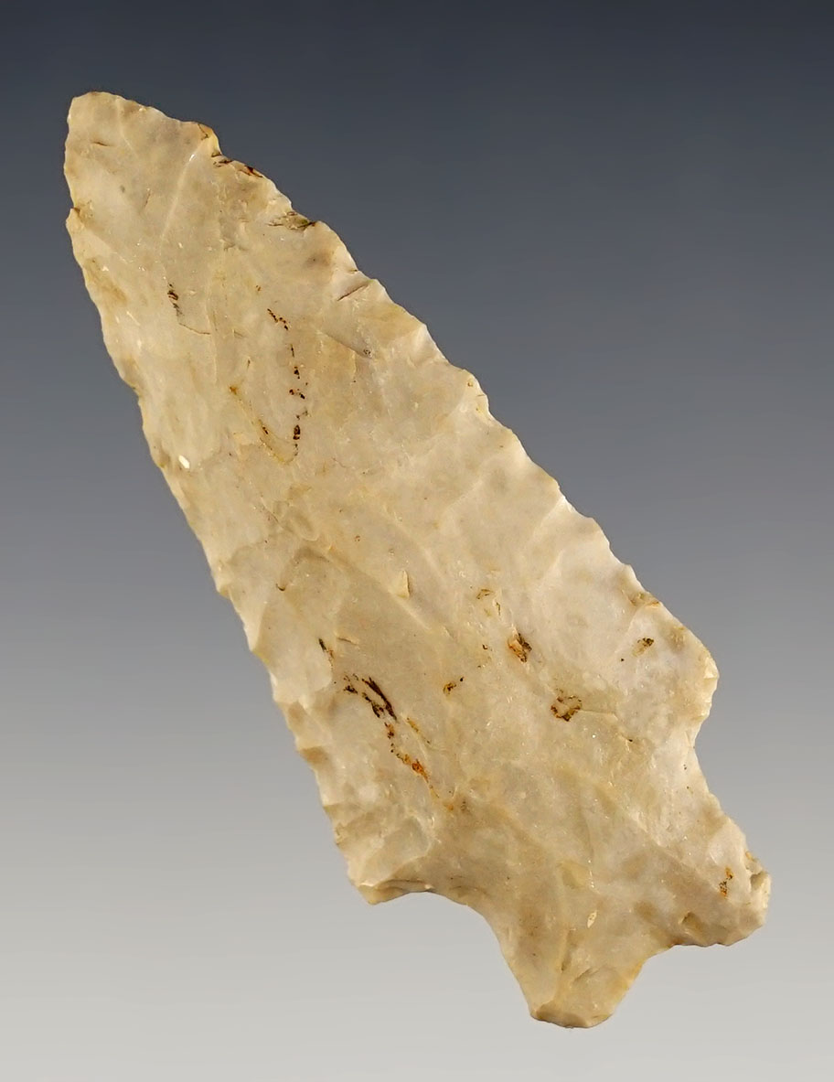 2 11/16" Heavy Duty made from Flint Ridge Flint. Found in Ohio. 