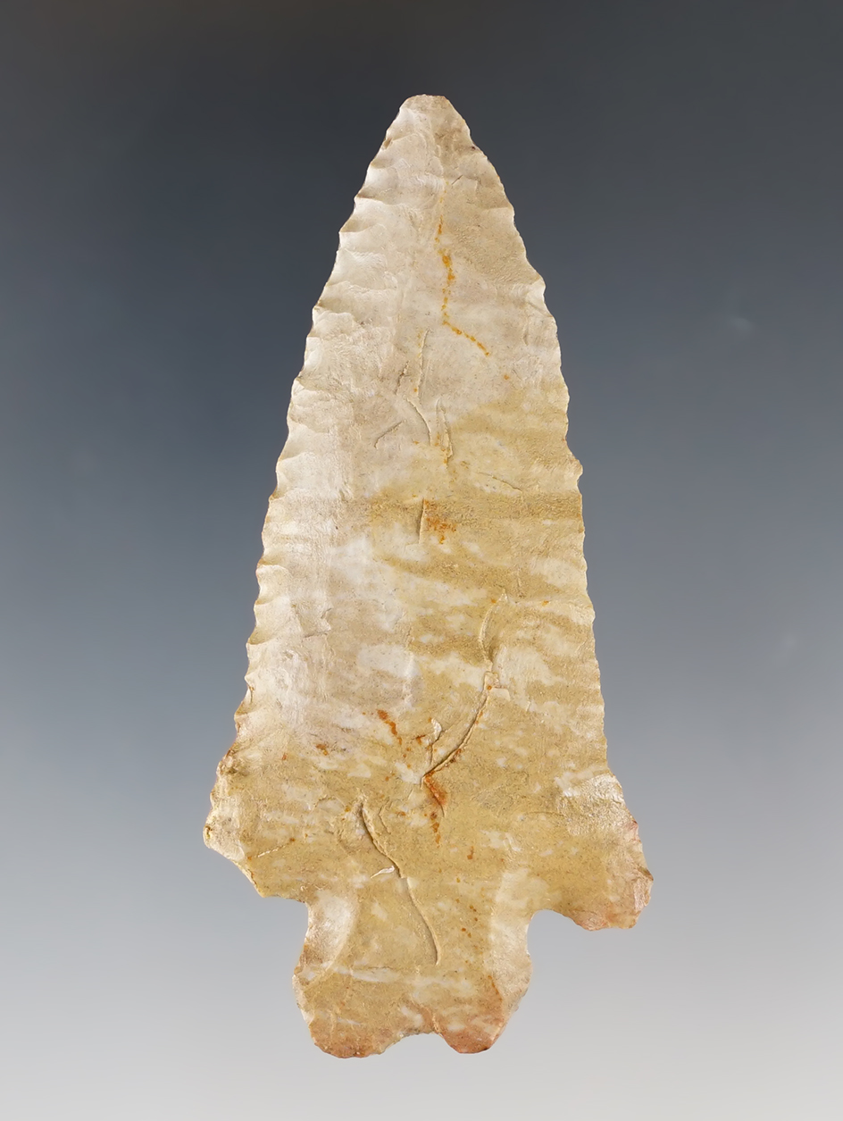 3 1/16" nicely beveled Heavy Duty Knife found in Coshocton County Ohio by John Durig.