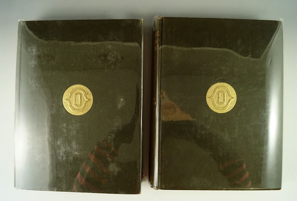 Pair of Hardcover Books: "The Stone Age in North America" Volumes 1 and 2 by  Moorehead.
