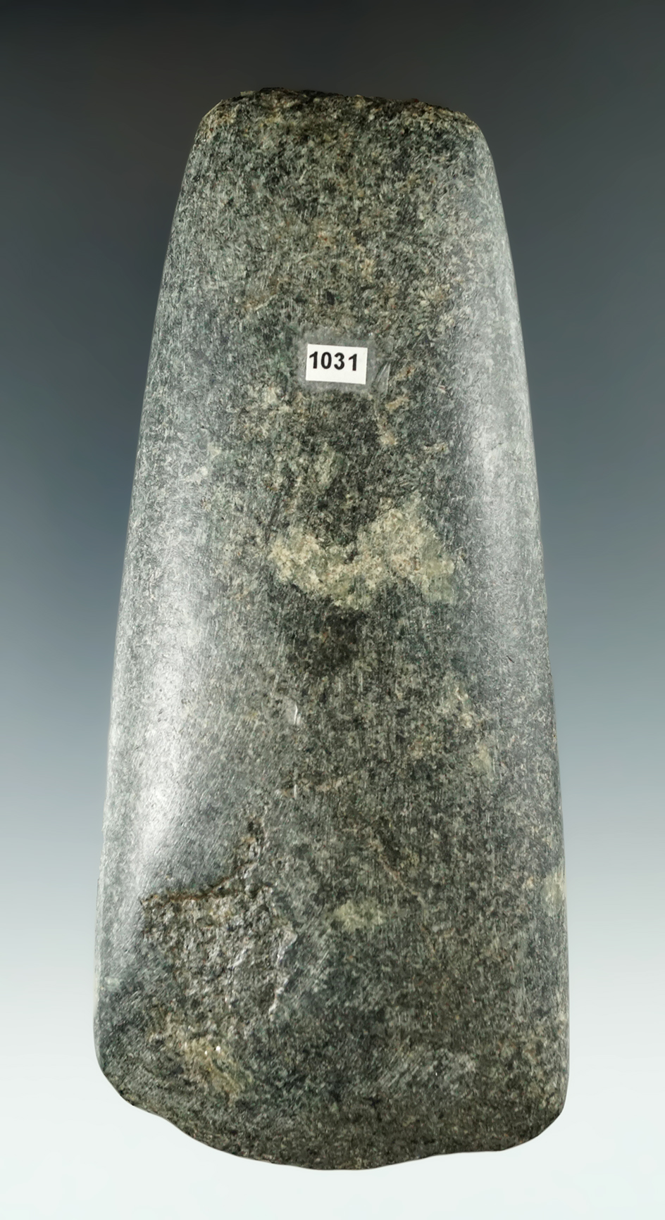 5 5/16" Granite Celt found in Darke Co., Ohio.