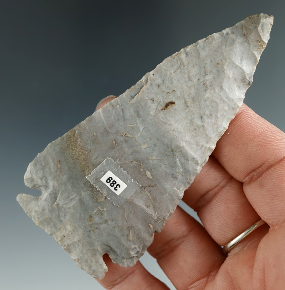 3 9/16" Meadowood that was found in Indiana.  Ex. Wachtel, Kley.