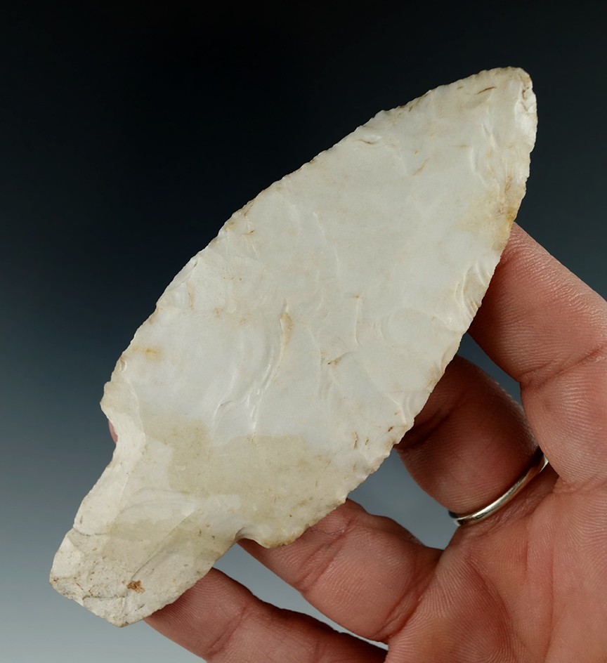 4 1/16" Adena found in Indiana.