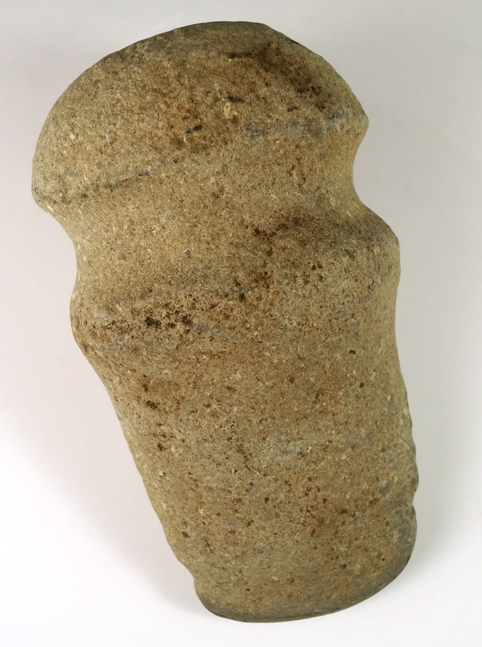 7" Full Grooved Axe that is well styled, found in Darke Co., Ohio.