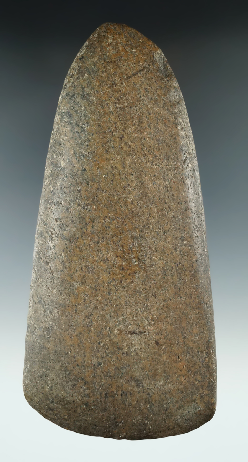 6 3/8" Celt found in Fairfield Co., Ohio. Ex. Tom Cray.