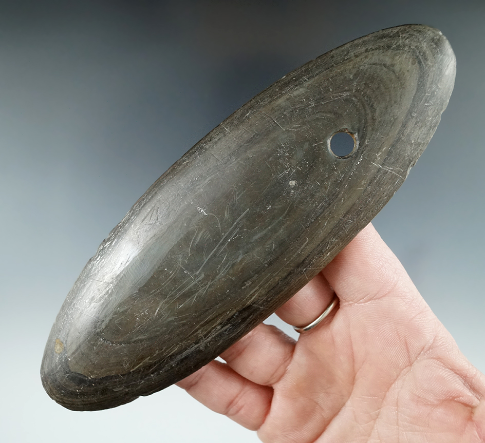 6" Pendant found by Mike Moss near Lebanon, Warren Co., Ohio.