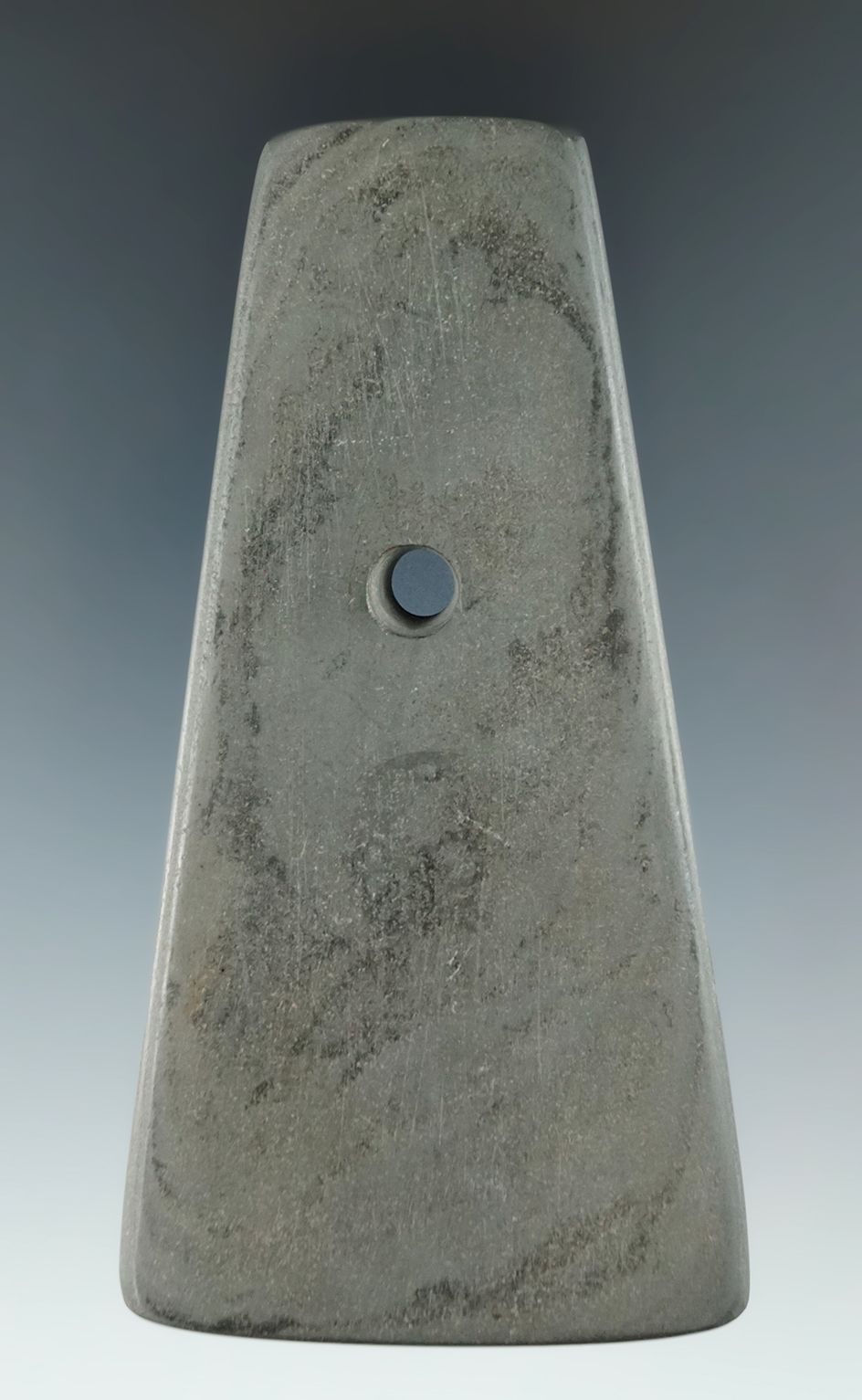 4" Trapezoidal Pendant found in Knox Co., Ohio.