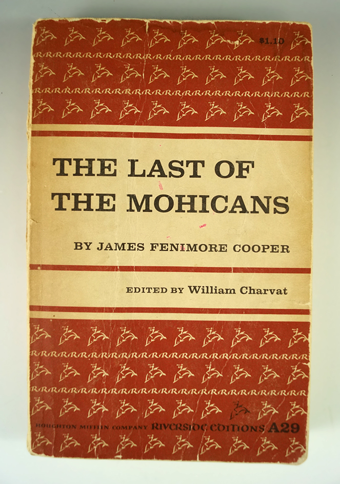 Softcover Book: "The Last of the Mohicans" by James Fenimore Cooper. 1958.