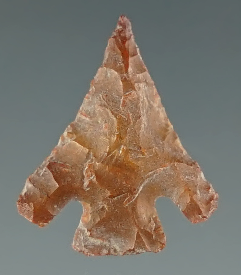 3/4" Columbia Plateau made from brown Jasper. Found near the Columbia River, Oregon.