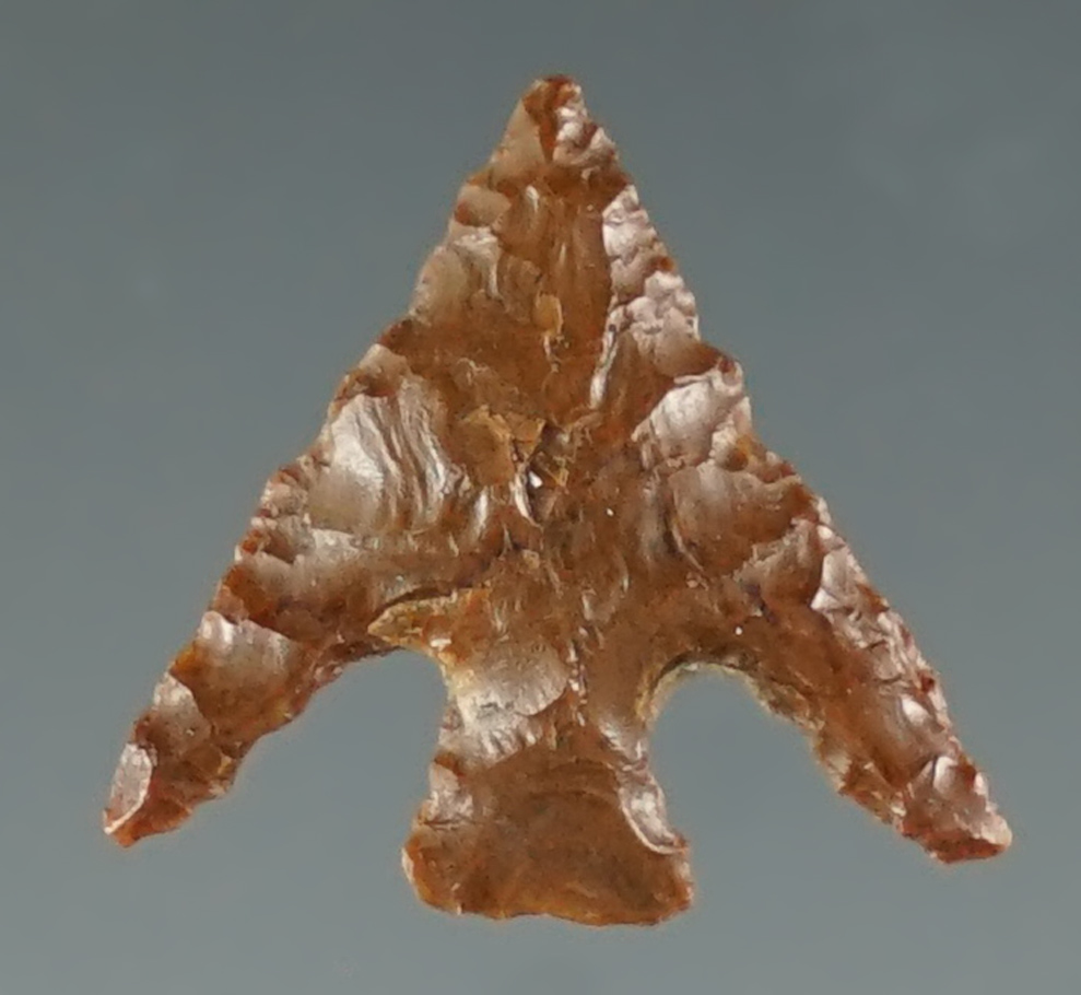 1/2" Columbia Plateau made from brown Jasper. Found near the Columbia River, Oregon.