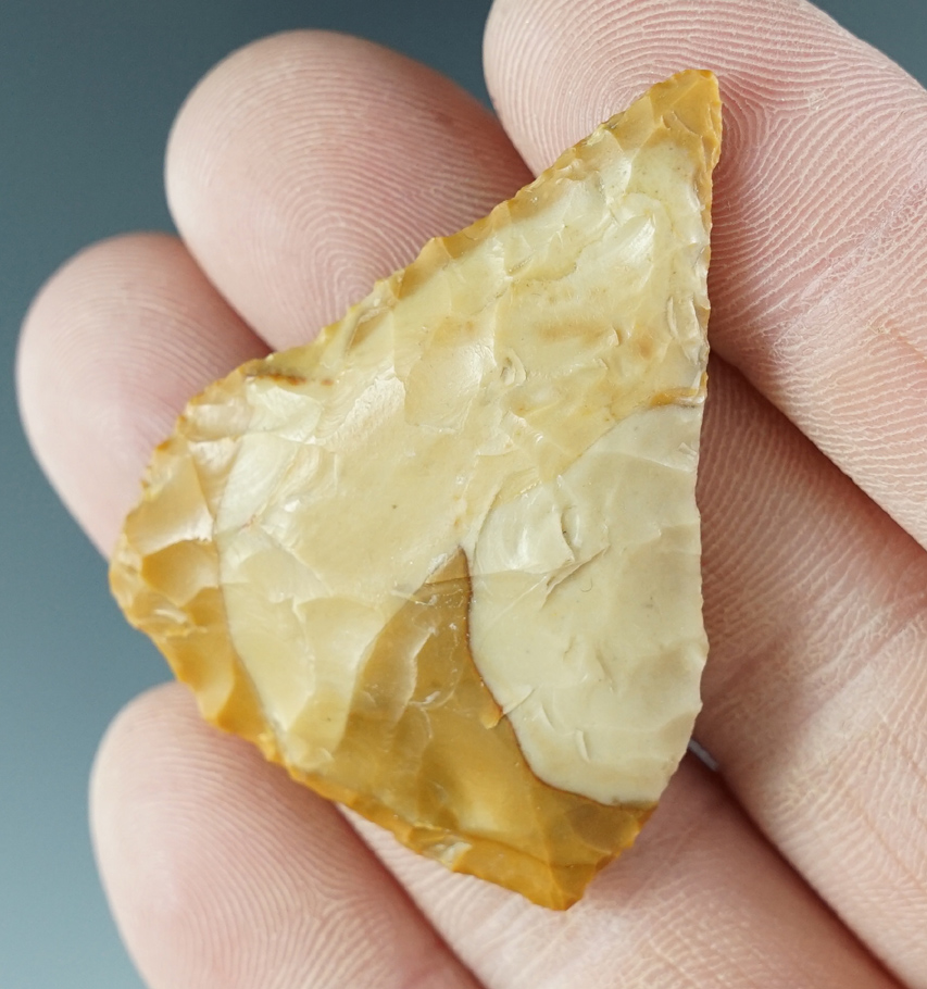 1 3/4" Plateau Pentagonal Knife made from Agate. Found near the Columbia River, Oregon.