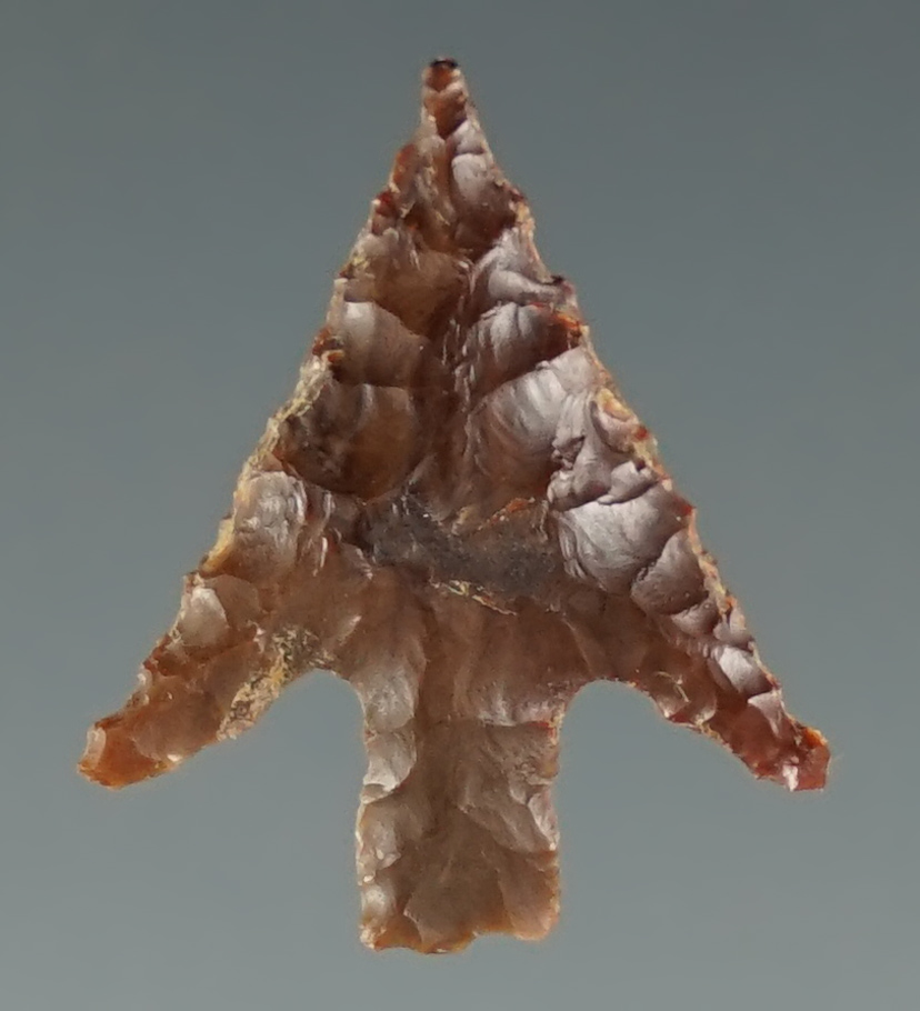 3/4" Columbia Plateau made from red Jasper. Found near the Columbia River, Oregon.