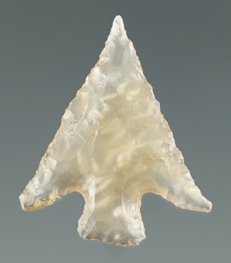 3/4" Columbia Plateau made from clear Agate. Found near the Columbia River, Oregon.