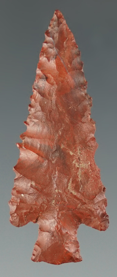 1 5/8" Wallula made from red Jasper. Found near the Columbia River, Oregon.