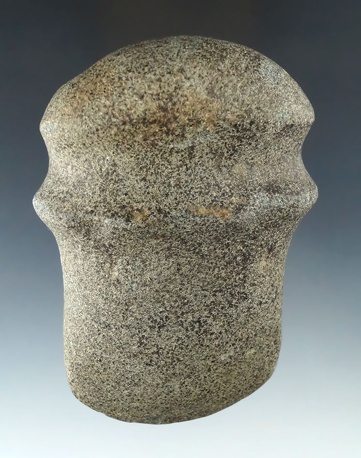 4 1/4" Long Full Groove Miami River Style Axe found in Franklin Co., Ohio. Ex. Jim Hahn, Kerns.