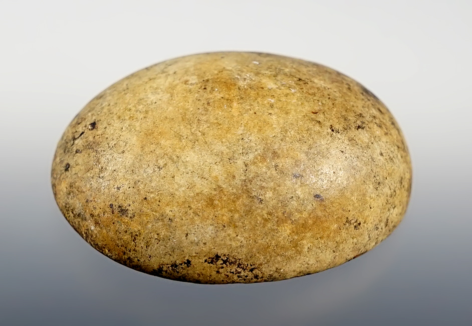 1 7/8" polished Cone found in Southern Ohio. Well patinated.