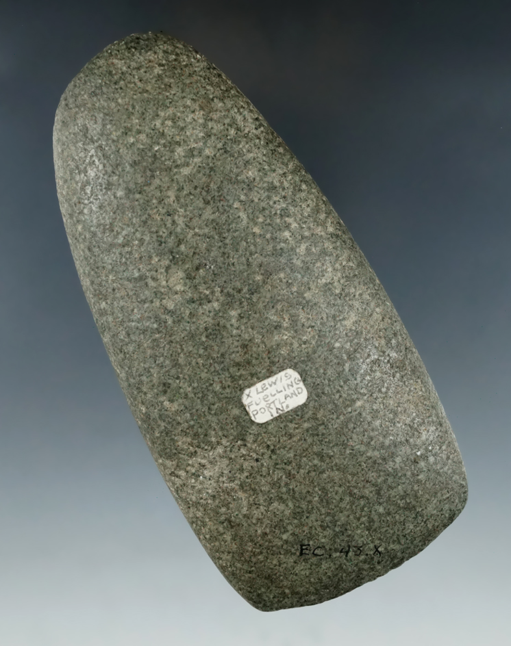 5 3/16" Nicely polished hardstone Celt found in Darke Co., Ohio.