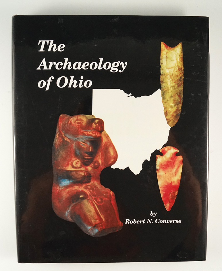Hardcover book: "The Archaeology of Ohio" by Robert Converse.