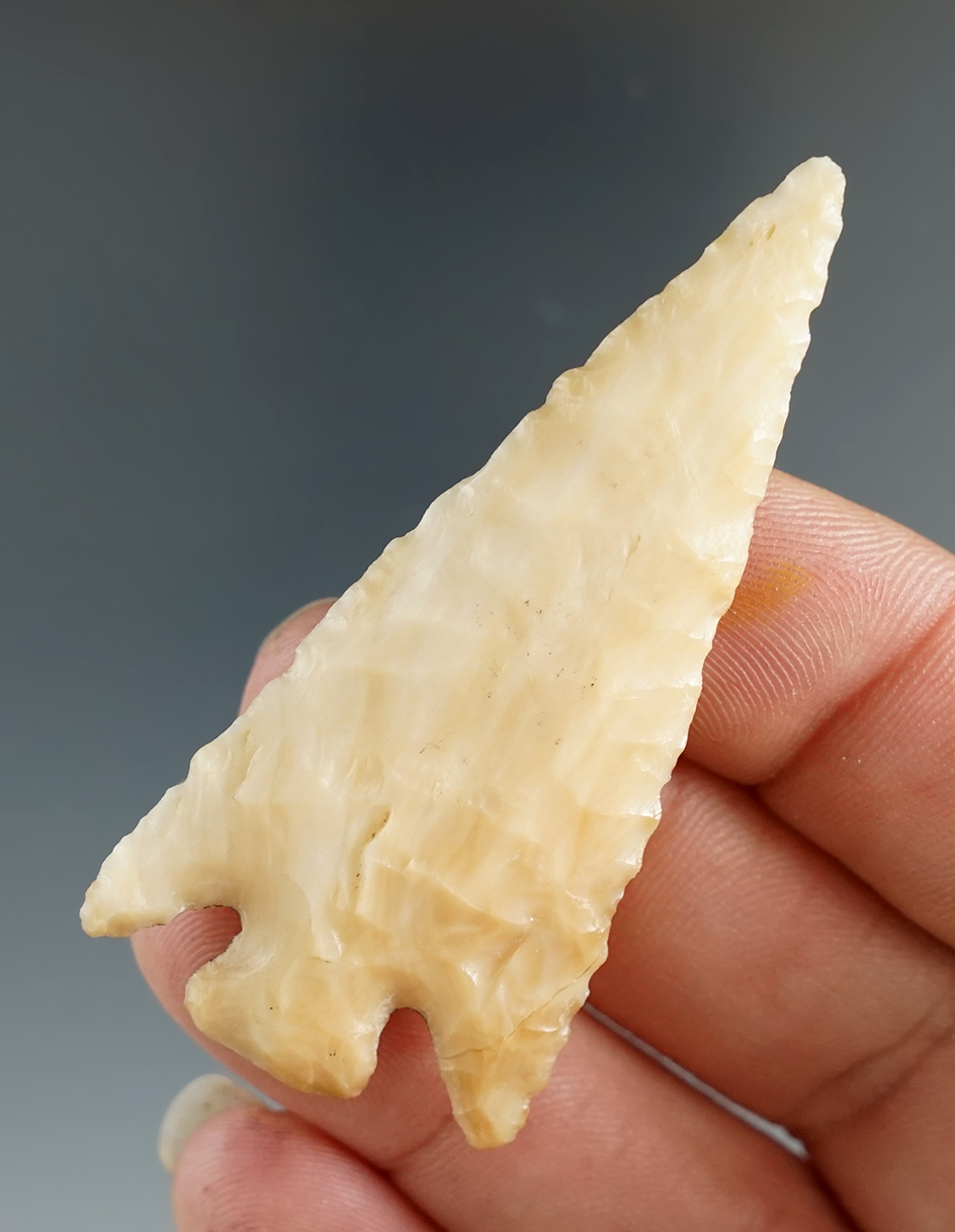 2 3/16" Quillomene Bar - Agate, found in Washington. Perino, Jackson and Bennett COAs.