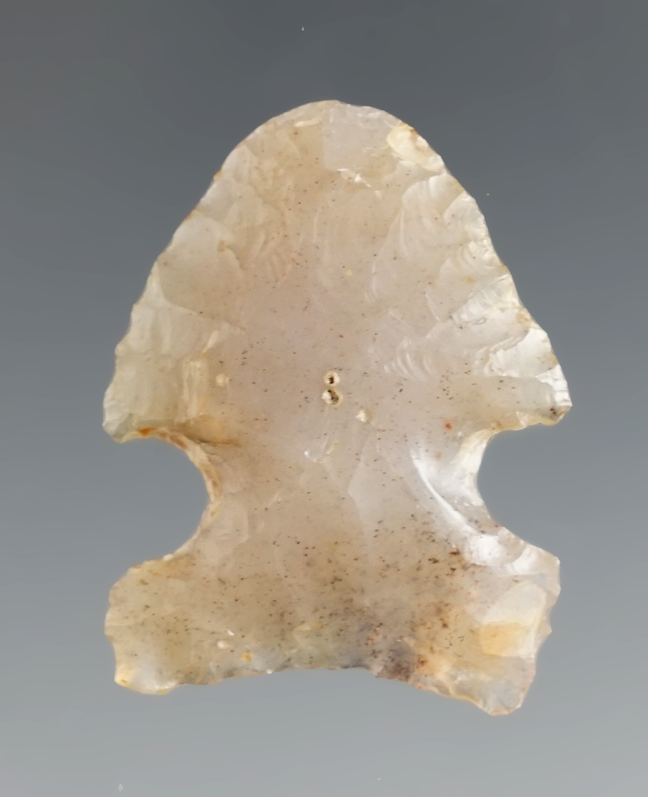 1 3/16" Cold Springs made from Agate, found by Norma Berg in, Washington. Bennett COA.