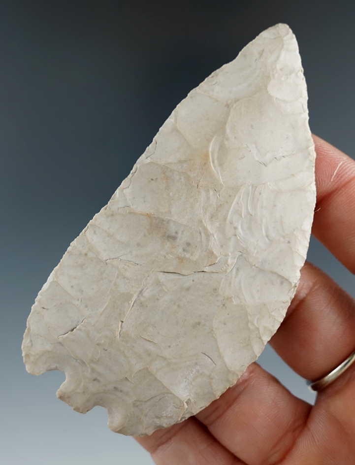 3 1/2" Base Tang Knife found in Real Co., Texas. Comes with a Rogers COA.