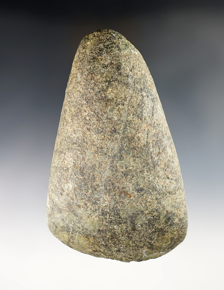 5 1/2" Ohio Celt made from multi-colored Hardstone. Overall good condition.